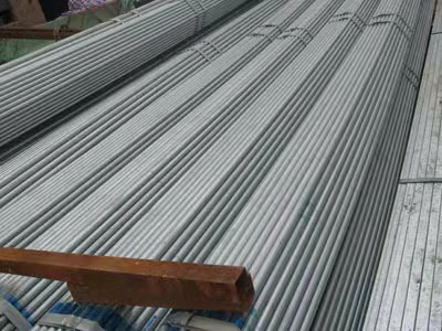 Cold galvanized pipe